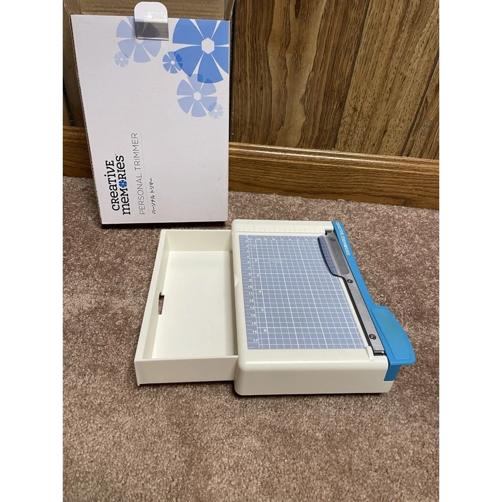 Creative Memories Personal Trimmer Photo Cutter Storage Drawer Newest Version